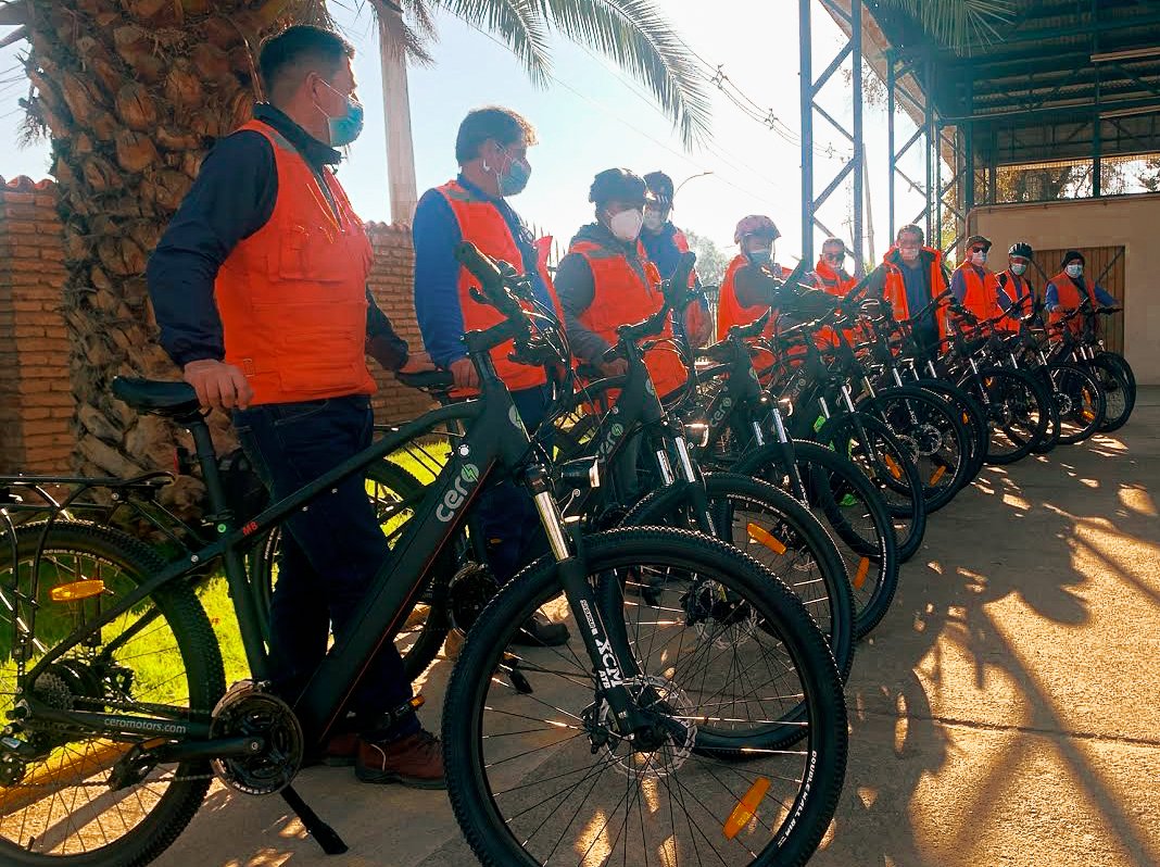 Bicicleta eléctrica ceromotors para empresas